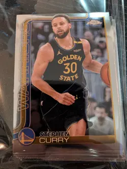 2025-26 Topps Chrome NBA Bundle 20 Base Cards 8 Checkered 2 Wave 1 Activators - Image 1