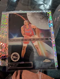 2025-26 Topps Chrome NBA Bundle 20 Base Cards 8 Checkered 2 Wave 1 Activators - Image 5