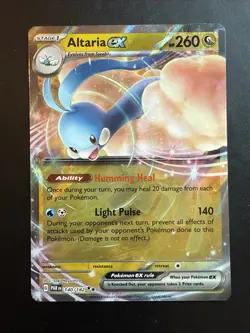 Pokemon TCG Altaria EX Paradox Rift Card 140/182 - Image 1
