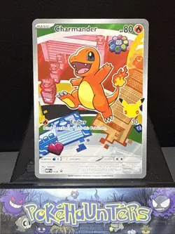 Pokemon Card Charmander MEP 038 First Partner Illustration Rare 30th Anniversary - Image 1