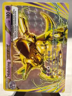 Nidoking BREAK Rare BREAK Holofoil XY - Evolutions 46/108 LP Pokemon TCG - Image 1