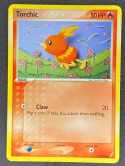Pokemon Torchic 65/100 EX Crystal Guardians NM - Image 1