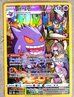 Pokemon TCG Gengar TG06/TG30 Lost Origin Trainer Gallery Ultra Rare Holo 120 HP - Image 1
