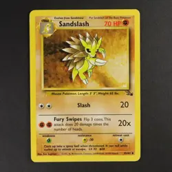 Sandslash 41/62 Fossil Pokemon TCG VG Condition Non Holo - Image 1