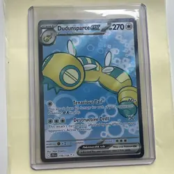 Dundunsparce EX Full Art Card 178/159 Journey Together (JTG) Pokemon NM - Image 1