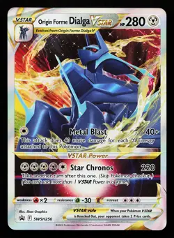 Origin Forme Dialga VSTAR SWSH256 Holo Sword & Shield Promo Pokemon Card - Image 1