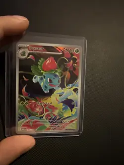 Pokemon TCG Ivysaur Holo Full Art Mega Evolution 134/132 - Image 1