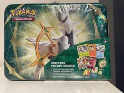 Pokemon TCG 2022 Arceus Spring Collectors Chest Tin Lunchbox - *Factory Sealed* - Image 1