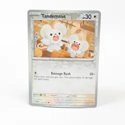 Tandemaus 153/182 Pokemon SV04: Paradox Rift Common Reverse Holo NM - Image 1