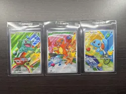 Pokemon TCG First Partner Illustration Collection Series 1 Kanto GEN 1 Starters - Image 1