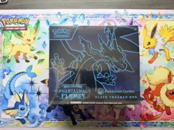 Phantasmal Flames Pokemon Center Elite Trainer Box ETB New/Factory Sealed - Image 1