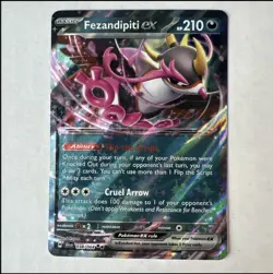 Fezandipity ex 038/064 Double Rare Pokemon TCG Card Shrouded Fable 💎 - Image 1