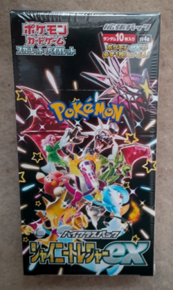 Japanese Pokemon Shiny Treasure EX Sv4a Booster Box New & Sealed Sv2a - Image 1