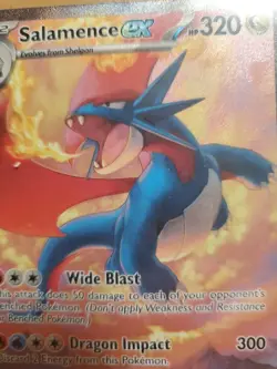 Pokemon TCG Salamence EX 187/159 Special Illustration Rare Journey Together NM!! - Image 4