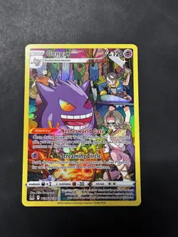 Pokemon TCG Gengar TG06/TG30 Full Art Trainer Gallery Lost Origin - Image 1