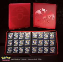 Ultra Pro Elite Series Charizard Zipper 12-Pocket Binder Pokemon TCG - Image 1