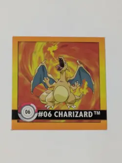 Charizard #06 Pokemon 1999 Artbox Sticker Series 1 - Vintage 1999 - Image 1