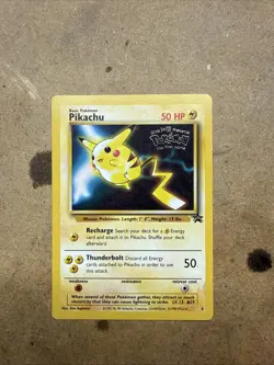 Pokemon Pikachu Kids' WB Presents the First Movie Promo Design - Image 1