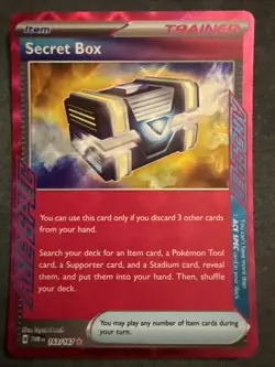 Pokemon TCG Secret Box 163/167 Twilight Masquerade Ace Spec Holo - Image 1