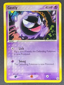 Pokemon Gastly 52/92 LM EX Legend Maker NM - Image 1