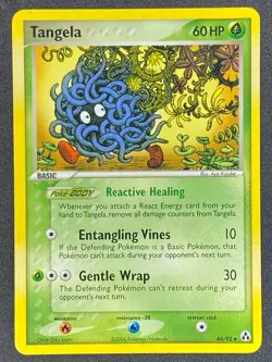 Pokemon Tangela 44/92 LM EX Legend Maker LP - Image 1