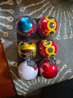 Lot of 6 NEW Pokemon Pokeball from Costco bundle - Image 1