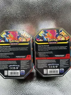 Pokemon Mega Charizard X And Y Tins. Set Of 2. Sealed! Brand New - Image 3