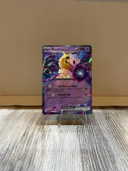 Pokemon TCG Mimikyu ex 069/159 Holo SV09 Journey Together - Image 1