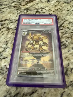 Pokemon Alakazam 009 Me: Mega Evolution Promo Holo PSA 10 Promo 2025 - Image 1