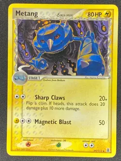 Pokemon Metang Delta Species 49/113 DS EX Delta Species LP - Image 1