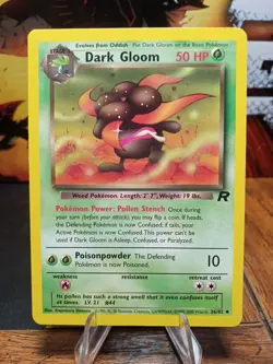 2000 Pokemon Team Rocket Dark Gloom #36 - Image 1