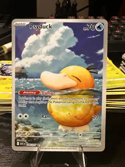Pokemon Psyduck Full Art Rare Holo ASC 226/217 English 2026 TCG Mint - Image 1