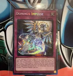RA05-EN080 Dominus Impulse Trap Collector Rare Foil 1st Ed YuGiOh TCG Konami CR - Image 1