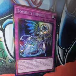 RA05-EN080 Dominus Impulse Trap Collector Rare Foil 1st Ed YuGiOh TCG Konami CR - Image 2