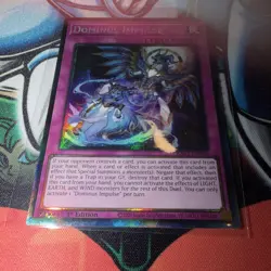RA05-EN080 Dominus Impulse Trap Collector Rare Foil 1st Ed YuGiOh TCG Konami CR - Image 4