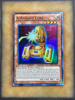 Yugioh A-Assault Core SDKS-EN001 Super Rare 1st Ed LP - Image 1