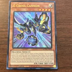 🔥X-Cross Cannon MZTM-EN018 1st Edition YuGiOh!🔥 - Image 3