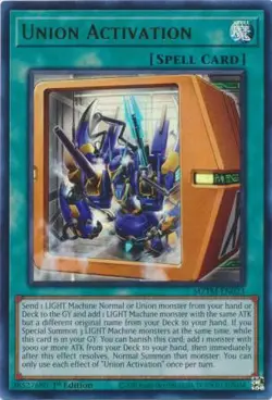 Yugioh! Union Activation - MZTM-EN023 - Ultra Rare - 1st Edition Near Mint, Engl - Image 1