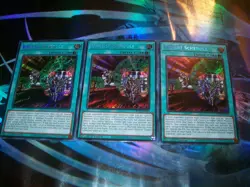 3x Urgent Schedule 1st Edition Secret Rare RA05-EN064 Yu-Gi-Oh! - Image 1