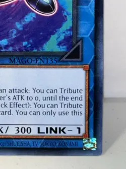LINKURIBOH - MAGO-EN135 - Rare 1st Ed. NM Maximum Gold Yugioh TCG - Image 4