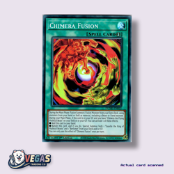 Chimera Fusion DUNE-EN052 1st Edition Super Rare NM Yu-Gi-Oh! - Image 1