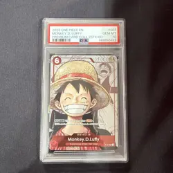 2023 One Piece EN Premium Card Coll. 25th Ed. #001 Monkey.D.Luffy PSA 10 - Image 1