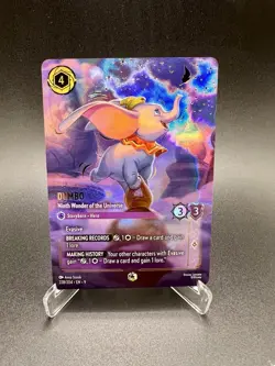 LORCANA EN 9 FABLED #228 DUMBO NINTH WONDER OF THE UNIVERSE ENCHANTED - Image 1