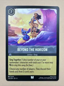 Disney Lorcana TCG * 202/204 Beyond the Horizon UC * Reign of Jafar * Fresh Pk - Image 1