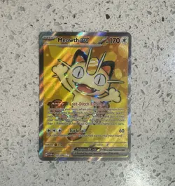Pokemon TCG - Meowth Ex 107/088 - Perfect Order - Ultra Rare Card - Image 1