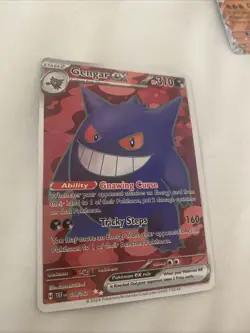 Pokemon TCG Gengar EX 193/162 Temporal Forces Near Mint Pack Fresh Evokes From - Image 2