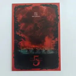 Panini Stranger Things Limited Edition Trading Cards (5) One Last Adventure - Image 1