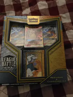 Pokemon TCG: League Battle Deck - Reshiram & Charizard GX - Sealed - - Image 1