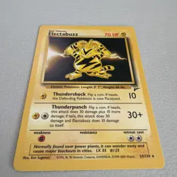 Pokemon Electabuzz 24/130 Base Set 2 Rare NM See Pictures - Image 4