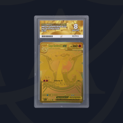 ACE 8 Pokemon Mega Charizard X ex 130/094 Gold MHR – Phantasmal Flames - Image 1